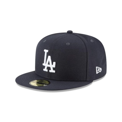 Sapca New Era Los Angeles Dodgers MLB Basic 59FIFTY Fitted - Albastri